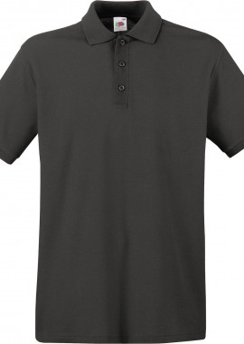 Ανδρική μπλούζα Polo Fruit of the Loom 63-218-0 Light Graphite