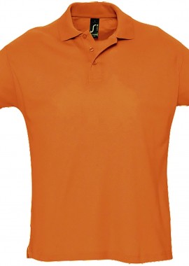 - Ανδρικό πόλο πικέ Summer II SOLS 11342 Orange