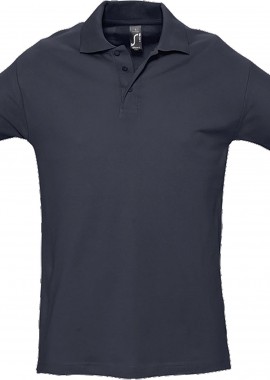 Ανδρικό πόλο πικέ Spring II SOLS 11362 Navy