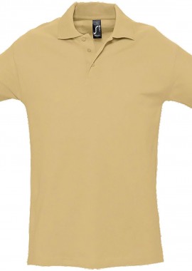 - Ανδρικό πόλο πικέ Spring II SOLS 11362 Sand