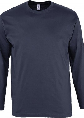 Μακρυμάνικο T-Shirt Monarch SOLS 11420 Navy