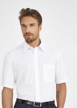 - Ανδρικό κοντομάνικο πουκάμισο Bristol SOLS 16050 White