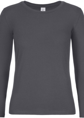 - Γυναικείο μακρυμάνικο T- Shirt B & C TW08T Navy