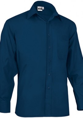 Μακρυμάνικο Πουκάμισο Valento OPORTO Orion Navy Blue