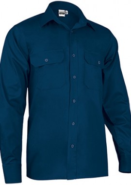 Πουκάμισο Εργασίας Μακρυμάνικο Valento CONDOR Orion Navy Blue