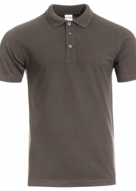 NAOS Μπλουζάκι πόλο STENSO 02002075 Dark Gray