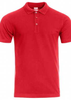 NAOS Μπλουζάκι πόλο STENSO 02002075 Red