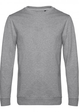 - Ανδρικό Φούτερ B & C WU01W Heather Grey