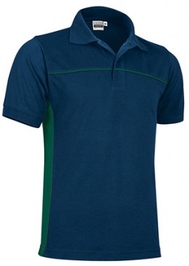 - Μπλούζα Πόλο Valento THUNDER Orion Navy Blue/Bottle Green