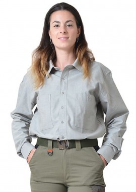 Πουκάμισο Βαμβακερό ERGOsafety 5271-010 Χακί