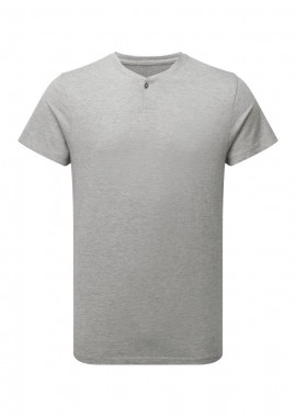 - Ανδρικό T-shirt με κουμπί PREMIER PR219 Comis Grey Melange