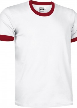 T-Shirt COMBI Valento CAVACOMBR White-Lotto Red