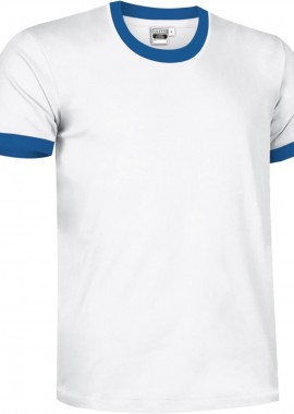 T-Shirt COMBI Valento CAVACOMBA White-Royal Blue