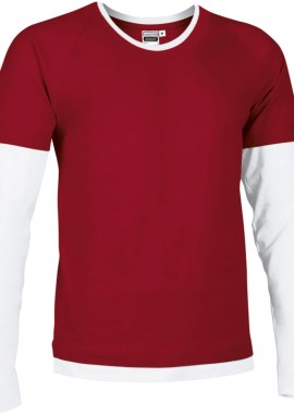 T-Shirt DENVER Valento CAVADENRB Lotto Red-White