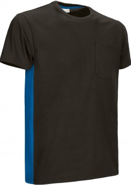 - T-Shirt THUNDER Valento CAVATHUNY Black-Royal Blue
