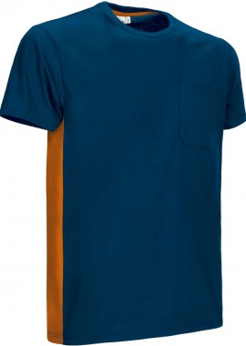 - T-Shirt THUNDER Valento CAVATHUMN Orion Navy Blue-Party Orange