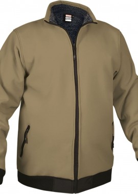 Μπουφάν Softshell ALASKA Valento CQVAALATR_kids Kamel Brown