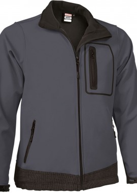 Μπουφάν Softshell BATAVIA Valento CQVABATGN_kids Charcoal Grey-Black