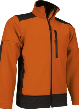 Μπουφάν Softshell SAPONI Valento CQVASAPNN_kids Party Orange-Black