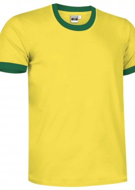 T-Shirt COMBI Valento CAVACOMAV_kids Lemon Yellow-Kelly Green