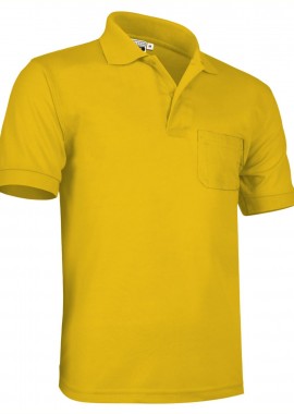 - Κοντομάνικο Polo Shirt HAWK Valento POVATOBGS Sunflower Yellow