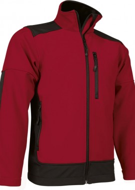 Μπουφάν Softshell SAPONI Valento CQVASAPRN Lotto Red-Black