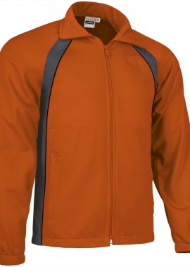 Αθλητικό μπουφάν TOURNAMENT Valento CQVATOUGN Charcoal Grey-Party Orange-Black