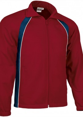Αθλητικό μπουφάν TOURNAMENT Valento CQVATOUMR Night Navy Blue-Lotto Red-White
