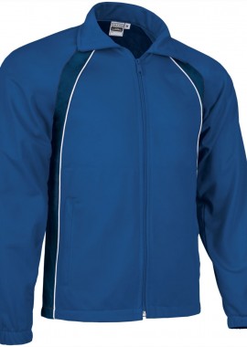 Αθλητικό μπουφάν TOURNAMENT Valento CQVATOUMY Night Navy Blue-Royal Blue-White