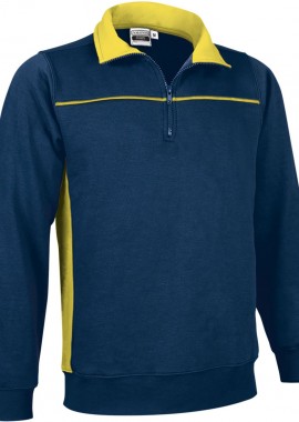 Φούτερ THUNDER Valento SUVATHUMA Orion Navy Blue-Lemon Yellow