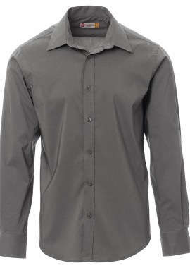 Ανδρικό μακρυμάνικο πουκάμισο IMAGE PAYPER 08000847 Grey