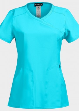 Γυναικεία ιατρική μπλούζα WRAP CKE2625A CHEROKEE 08001888 Turquoise
