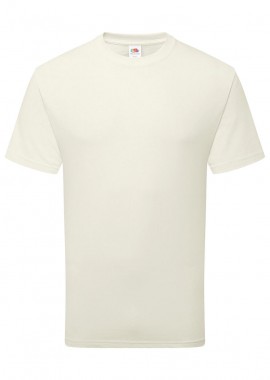 - Pure Cotton T-Shirt Fruit of the Loom 061362 Natural