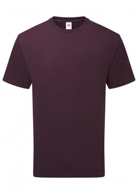 Pure Cotton T-Shirt Fruit of the Loom 061362 Dark Plum