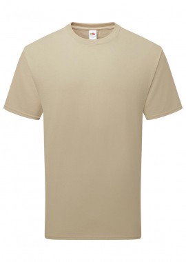 Pure Cotton T-Shirt Fruit of the Loom 061362 Desert Sand