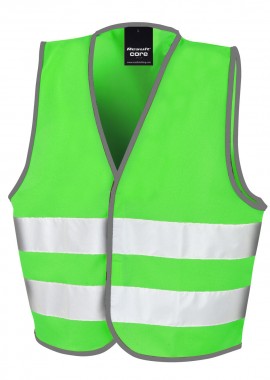 Παιδικό Γιλέκο Υψηλής Ορατότητας Result Safe-Guard R200JEV Lime
