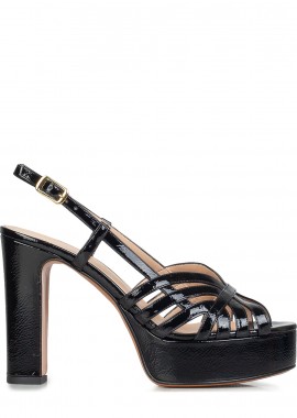 Πέδιλα-Σανδάλια γυναικεία Albano Μαύρο 5565 262