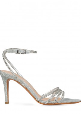 Πέδιλα-Σανδάλια γυναικεία Albano Ασημί 5327 262