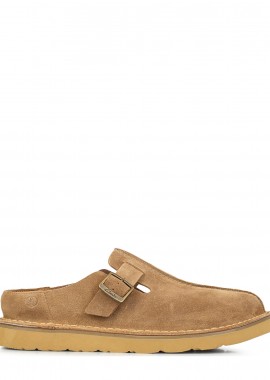 Μοκασίνια ανδρικά Clarks Μπεζ 26180882 Solsbury Mule 262