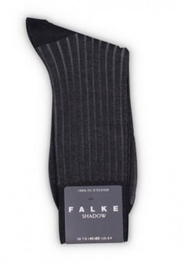 Κάλτσες ανδρικές Falke Μαύρο 3030 14648-SHADOW 100