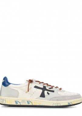 Sneakers ανδρικά Premiata Off White-Γκρι 7617 BSKT Clay 262