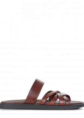 Πέδιλα-Σανδάλια ανδρικά The Sandals Factory Καφέ M7945 252