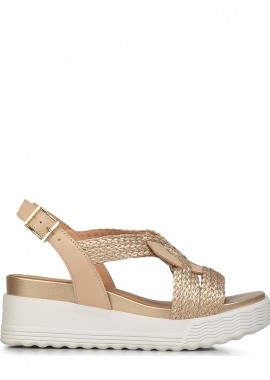 Πέδιλα-Σανδάλια γυναικεία Stonefly Πούρο Μεταλλικό 220895-BUK Parky 24 262