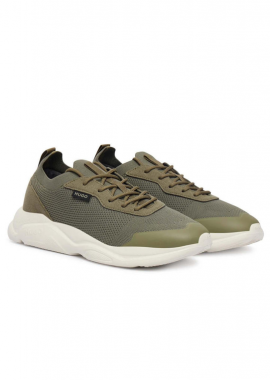 ΑΝΔΡΙΚΑ ΠΑΠΟΥΤΣΙΑ HUGO LEON SNEAKERS ΠΡΑΣΙΝΟ