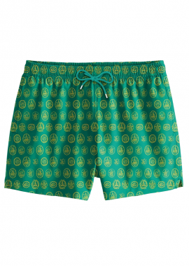 ΑΝΔΡΙΚΟ ΜΑΓΙΟ CHANGE INTO COLOURS GREEN SAILBOATS ΠΡΑΣΙΝΟ