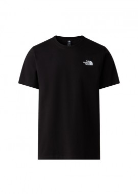 ΑΝΔΡΙΚΟ T-SHIRT THE NORTH FACE NORTH FACES ΚΟΝΤΟΜΑΝΙΚΟ ΜΑΥΡΟ