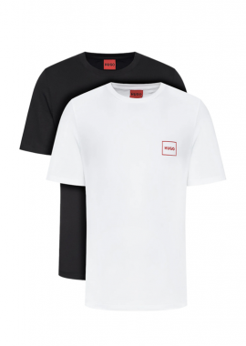 ΑΝΔΡΙΚΟ T-SHIRT HUGO DUGOPACK 2 ΤΜΧ ΚΟΝΤΟΜΑΝΙΚΟ ΠΟΛΥΧΡΩΜΟ