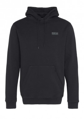 ΑΝΔΡΙΚΟ ΦΟΥΤΕΡ SMALL LOGO HOODIE BARBOUR INTERNATIONAL ΚΑΝΟΝΙΚΗ ΓΡΑΜΜΗ ΜΑΥΡΟ