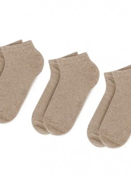 ΑΝΔΡΙΚΕΣ 3-PACK ΚΑΛΤΣΕΣ CAMEL ACTIVE SNEAKER UNI BASIC ΜΠΕΖ