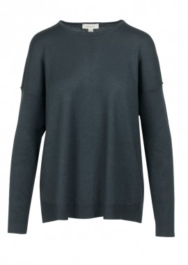 ΓΥΝΑΙΚΕΙΑ ΜΑΛΛΙΝΗ ΠΛΕΚΤΗ ΜΠΛΟΥΖΑ CHONGSTAR ΣΤΡΟΓΓΥΛΗ ΛΑΙΜΟΚΟΨΗ ΠΡΑΣΙΝΟ